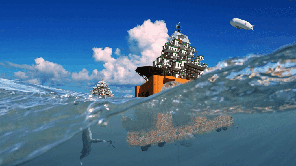 Floating Reef Town Concept Introduced